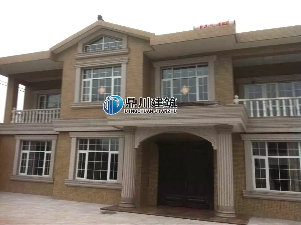 主體37萬的二層自建房設(shè)計(jì)，實(shí)拍美到爆，配上歐式構(gòu)件更有檔次！
