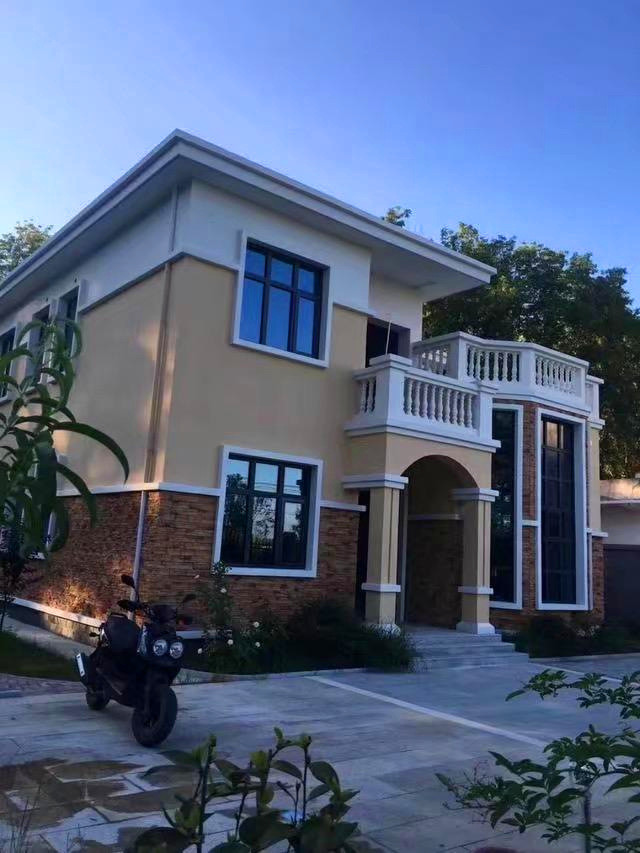 經典二層農村別墅，建出來的比效果圖還美