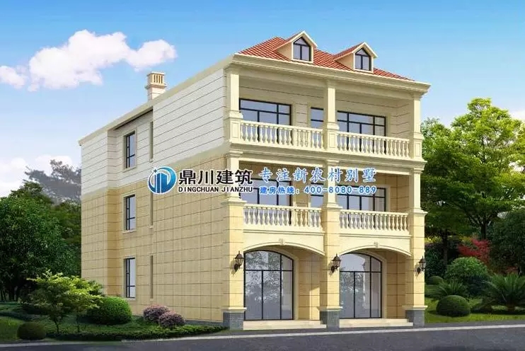 8款漂亮實(shí)用三層別墅，大氣亮眼不懼任何別墅對(duì)比，農(nóng)村人最愛(ài)！