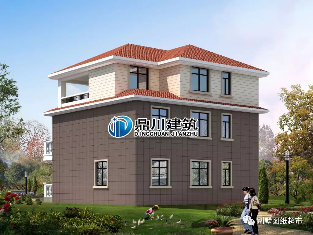 10款簡潔大方經(jīng)濟型三層自建別墅，第1款造價20萬，第6款最漂亮！